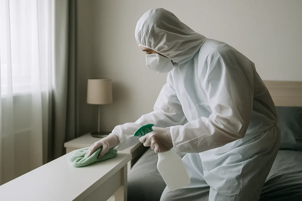 Désinfection Rapide après Décès : Garantie de Conformité Légale et Sanitaire